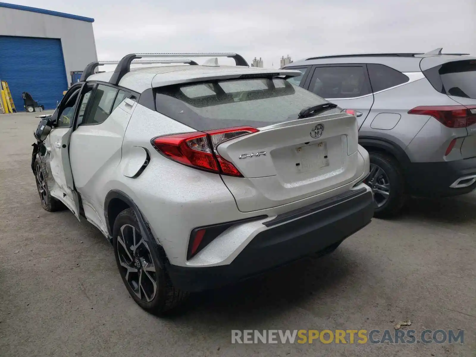 3 Photograph of a damaged car JTNKHMBX1L1067266 TOYOTA C-HR 2020