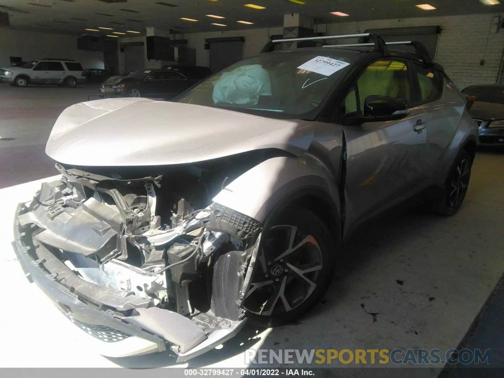 2 Photograph of a damaged car JTNKHMBX1L1067283 TOYOTA C-HR 2020