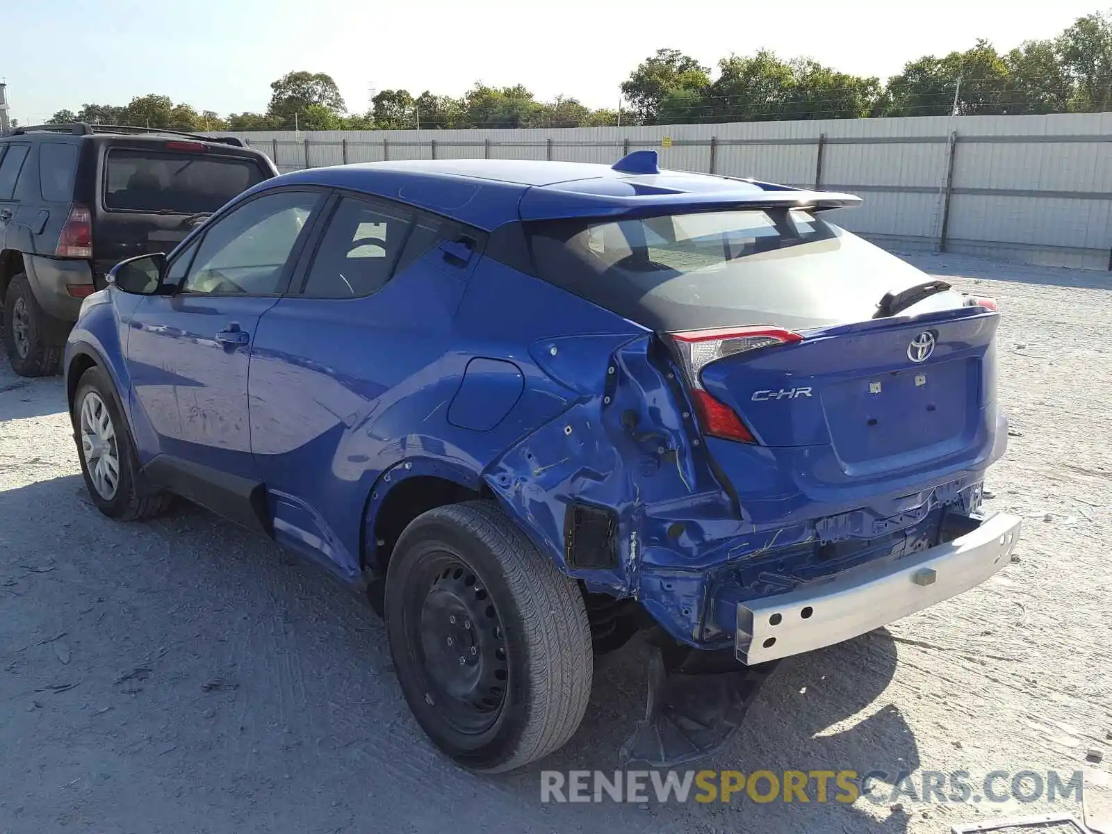 3 Photograph of a damaged car JTNKHMBX1L1068594 TOYOTA C-HR 2020