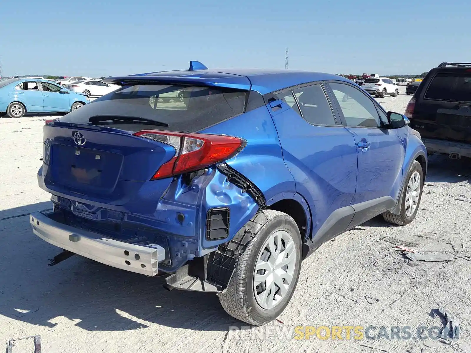 4 Photograph of a damaged car JTNKHMBX1L1068594 TOYOTA C-HR 2020