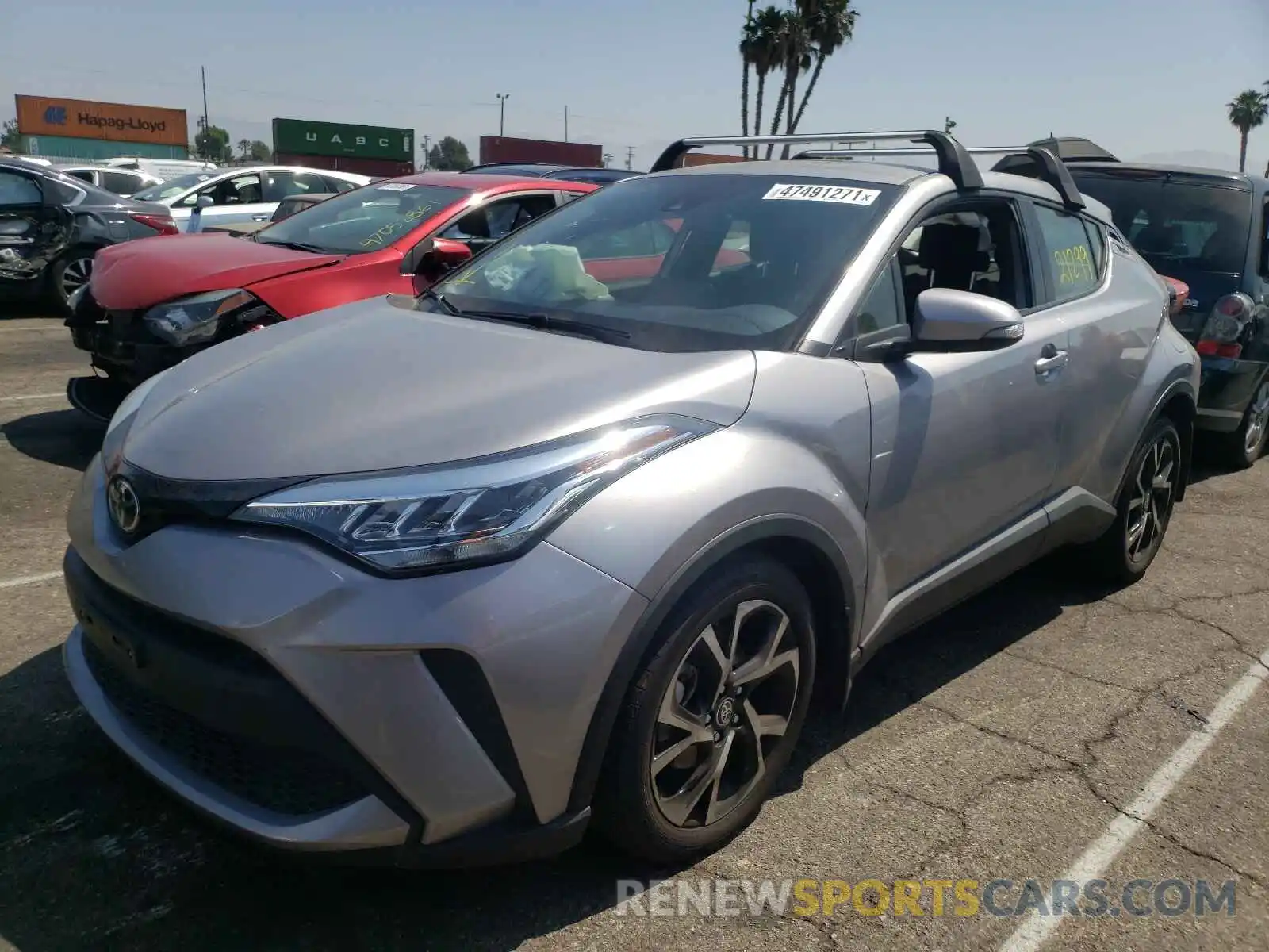 2 Photograph of a damaged car JTNKHMBX1L1070281 TOYOTA C-HR 2020