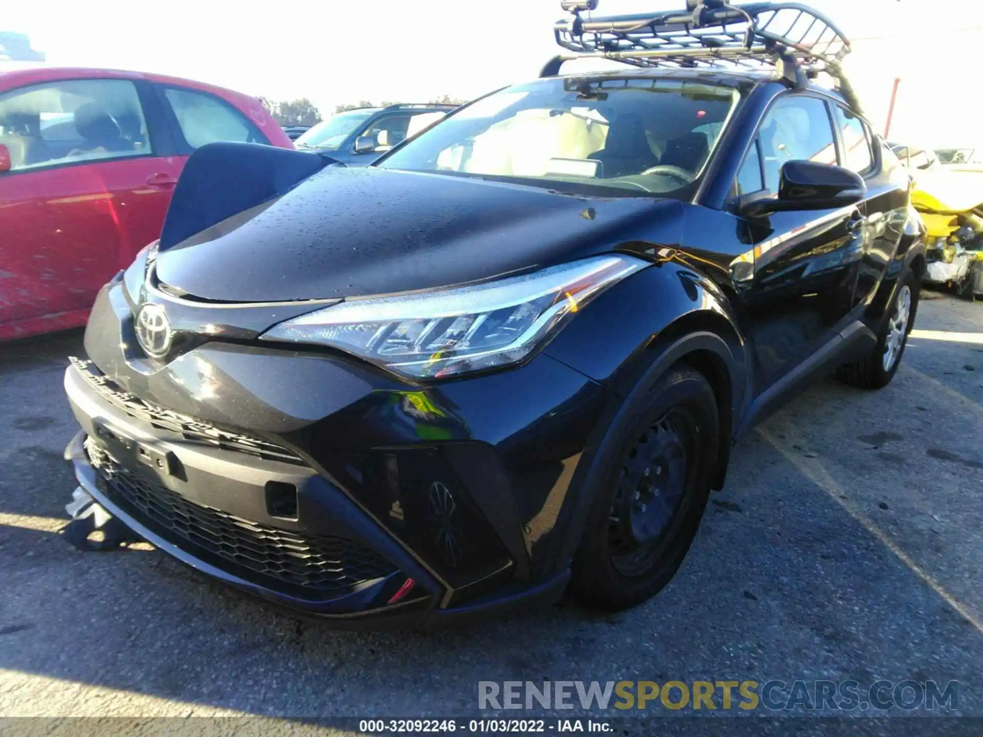 2 Photograph of a damaged car JTNKHMBX1L1070636 TOYOTA C-HR 2020