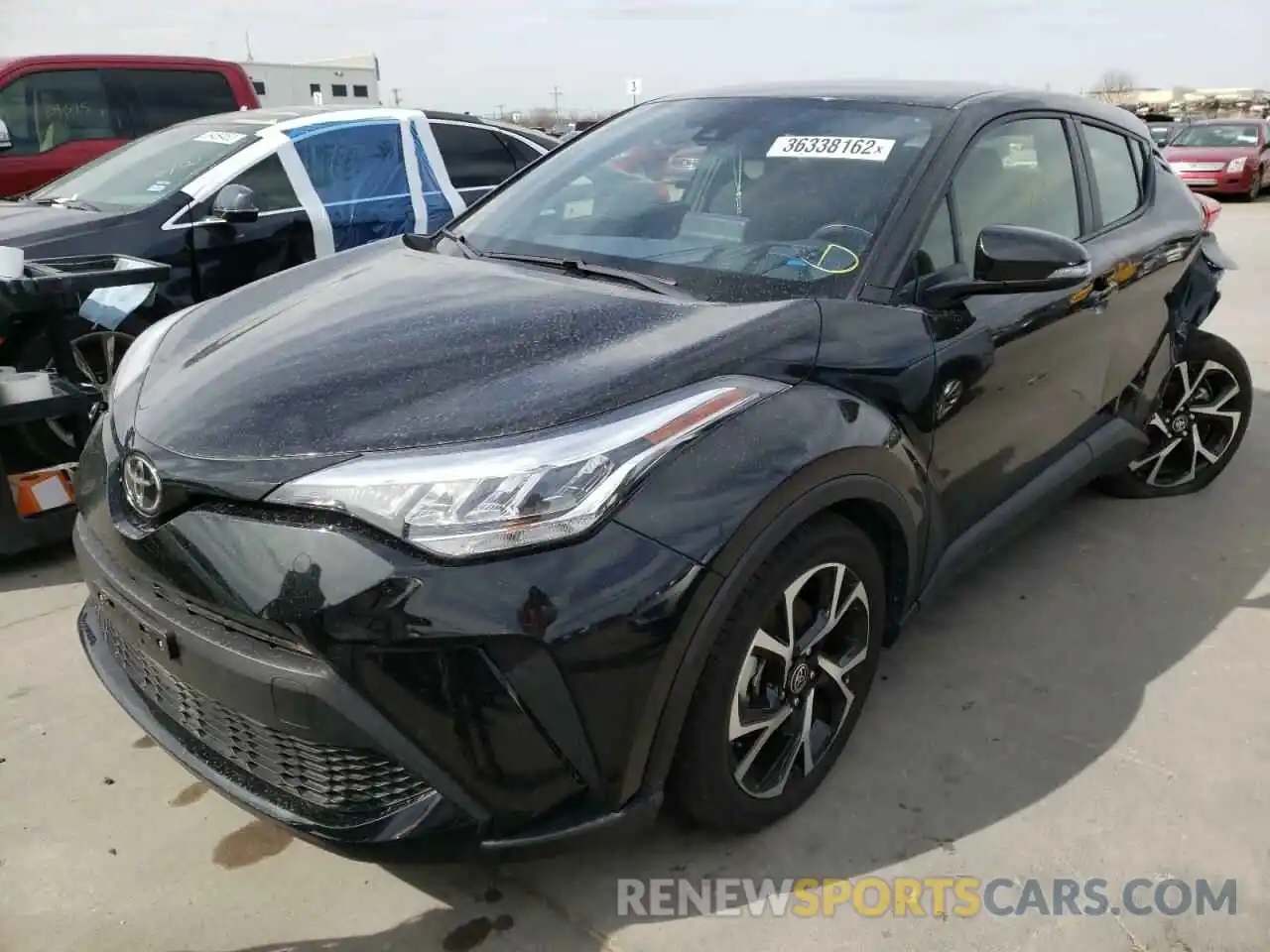 2 Photograph of a damaged car JTNKHMBX1L1077005 TOYOTA C-HR 2020