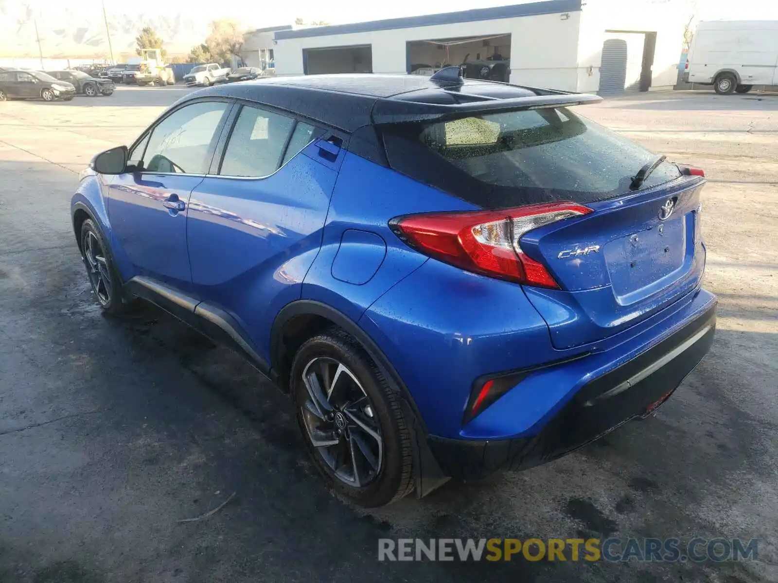 3 Photograph of a damaged car JTNKHMBX1L1077084 TOYOTA C-HR 2020