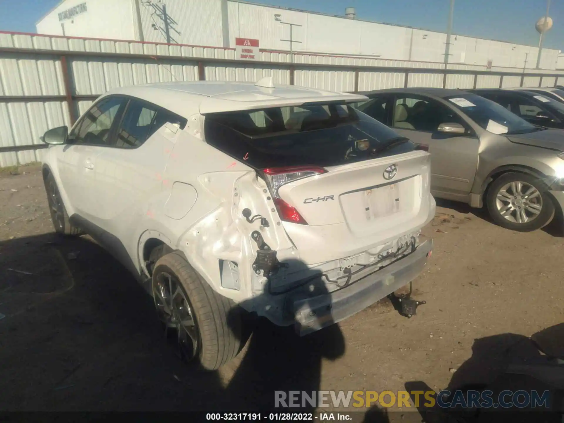 6 Photograph of a damaged car JTNKHMBX1L1078137 TOYOTA C-HR 2020