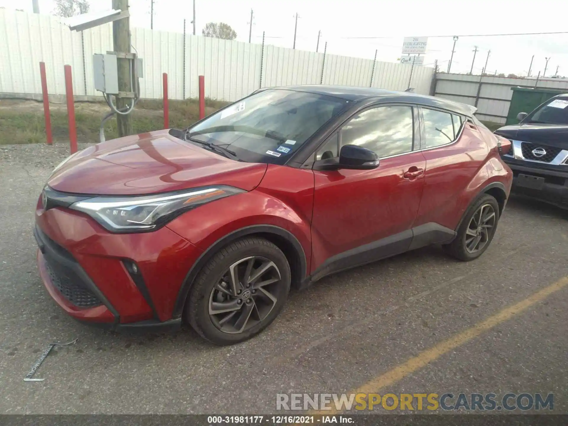 2 Photograph of a damaged car JTNKHMBX1L1079305 TOYOTA C-HR 2020