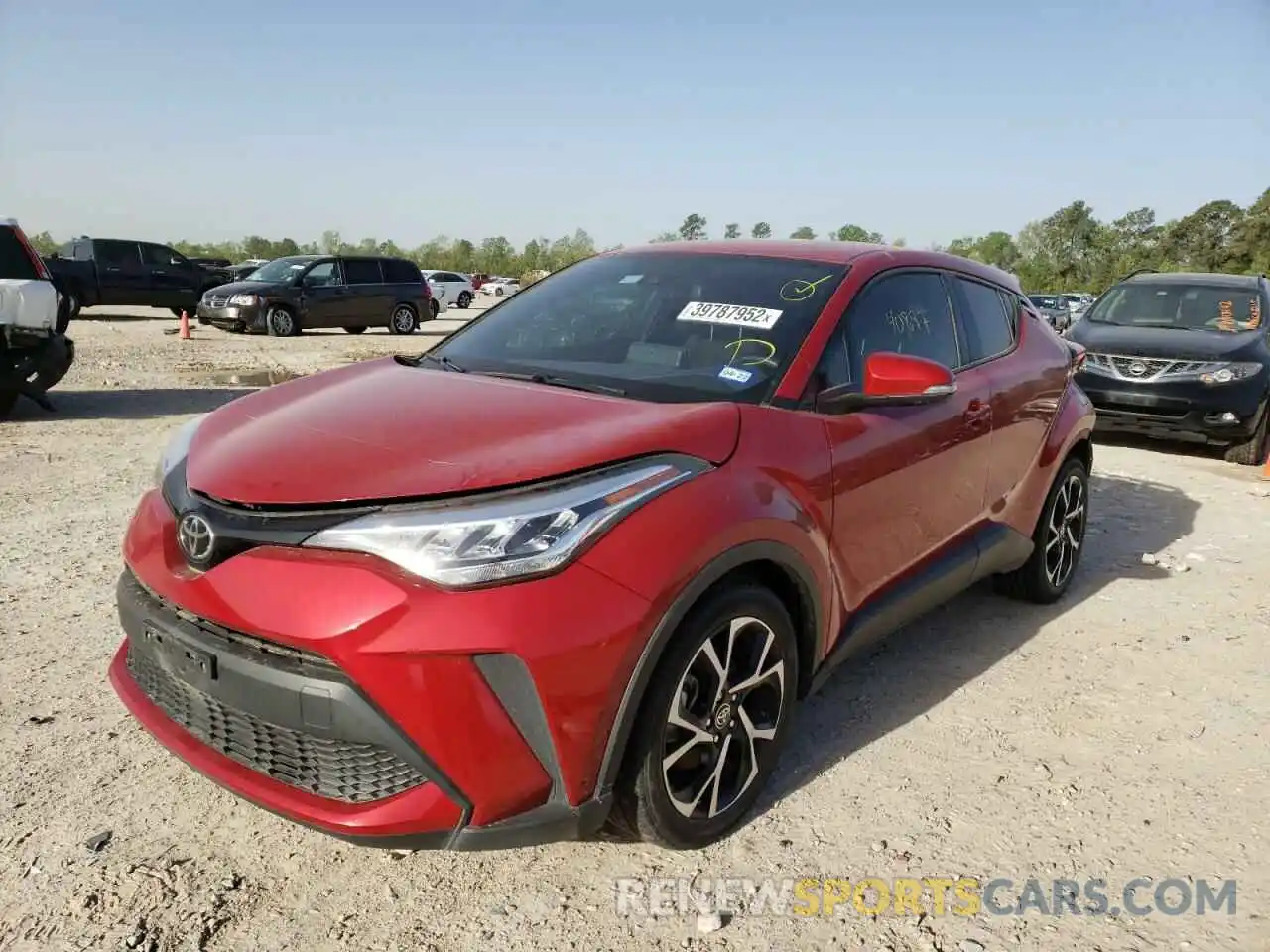 2 Фотография поврежденного автомобиля JTNKHMBX1L1079319 TOYOTA C-HR 2020