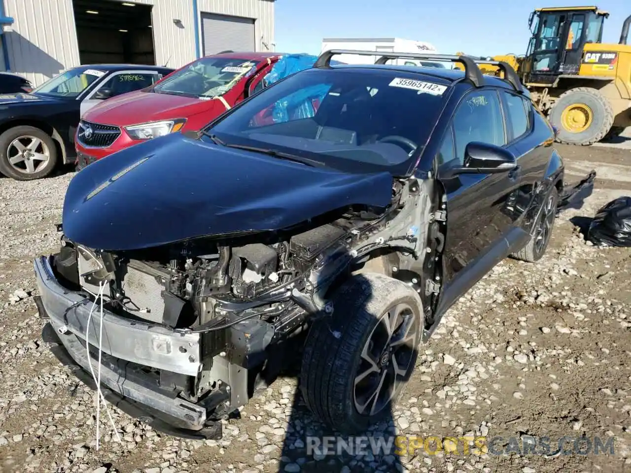 2 Photograph of a damaged car JTNKHMBX1L1080812 TOYOTA C-HR 2020