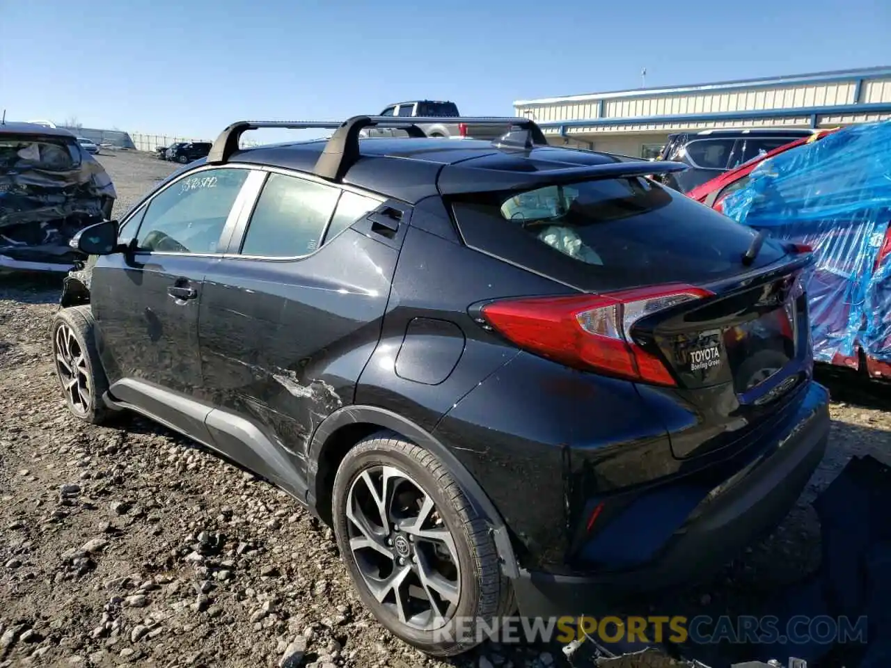 3 Photograph of a damaged car JTNKHMBX1L1080812 TOYOTA C-HR 2020