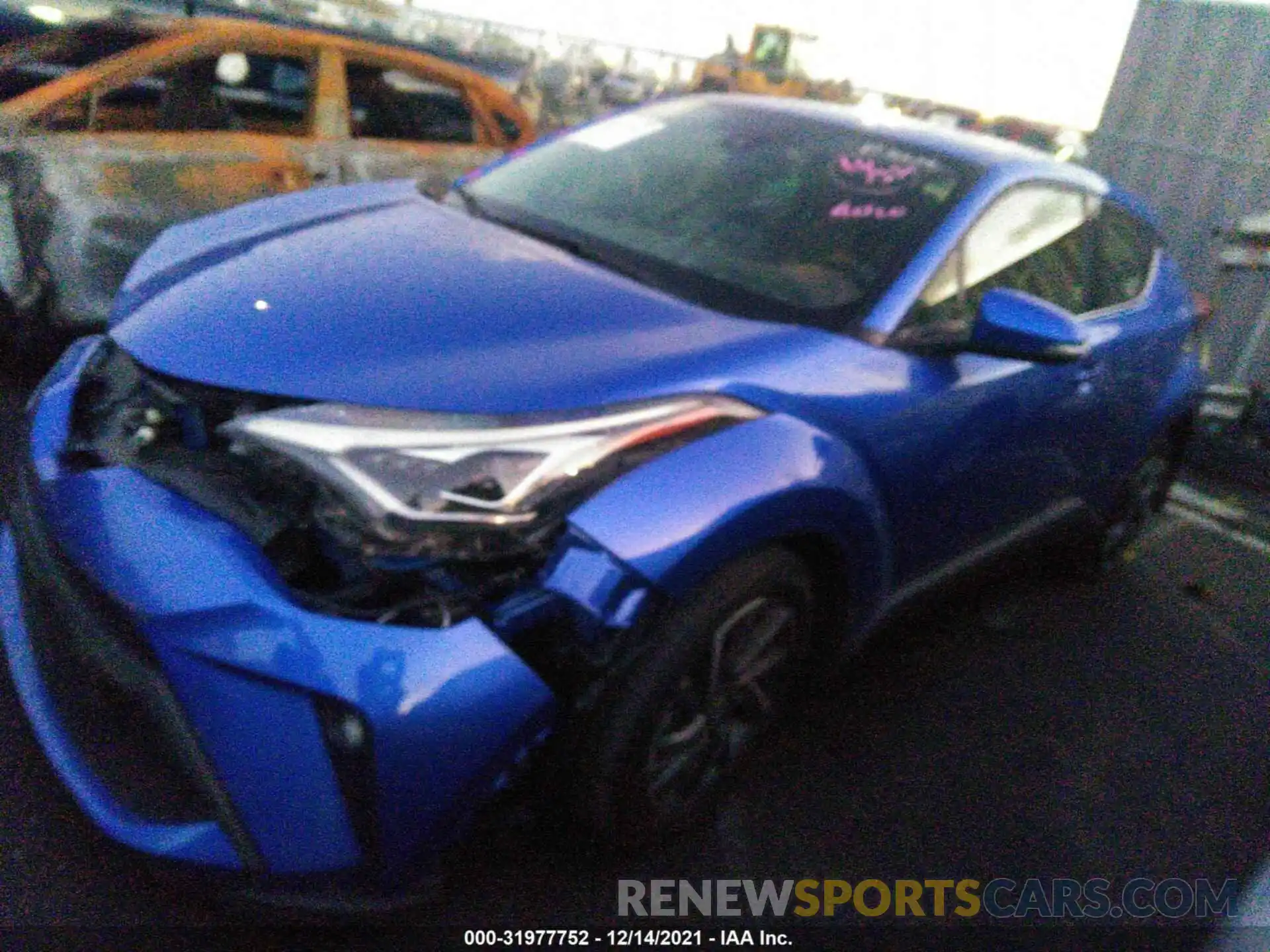 2 Photograph of a damaged car JTNKHMBX1L1082236 TOYOTA C-HR 2020