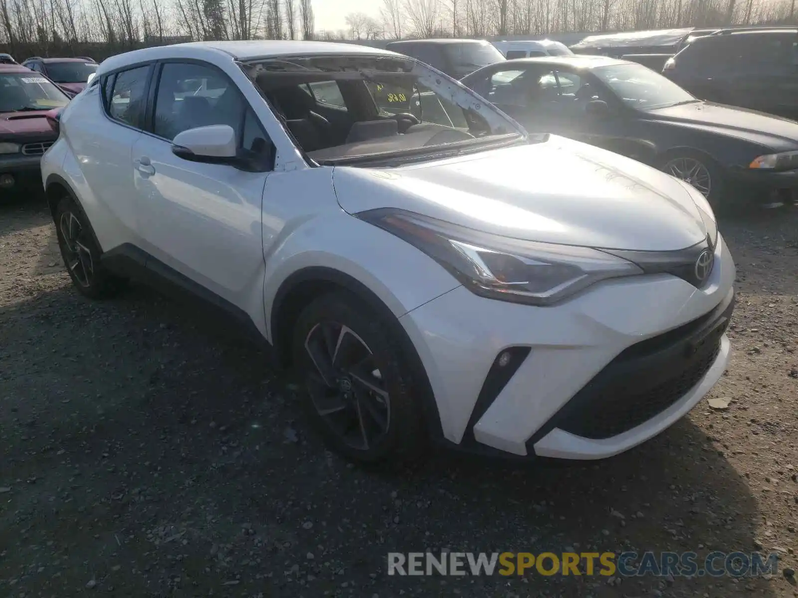 1 Photograph of a damaged car JTNKHMBX1L1084357 TOYOTA C-HR 2020