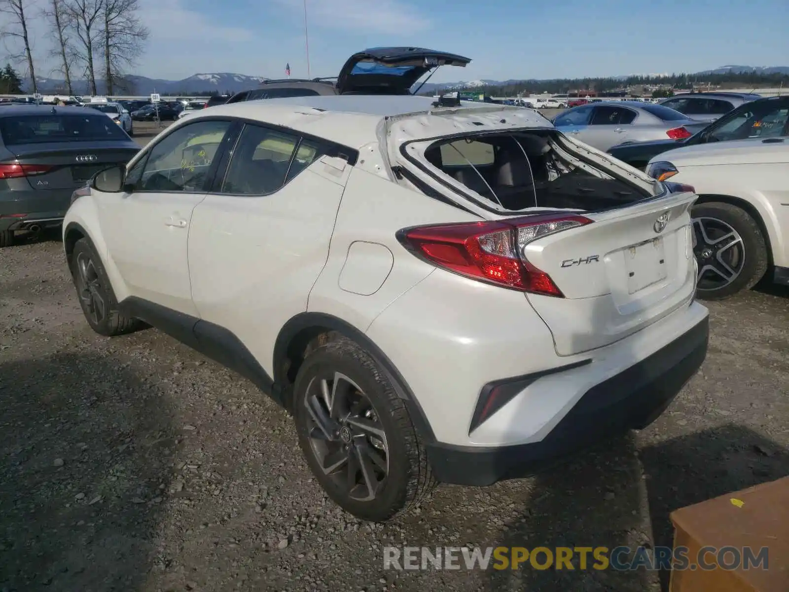 3 Photograph of a damaged car JTNKHMBX1L1084357 TOYOTA C-HR 2020