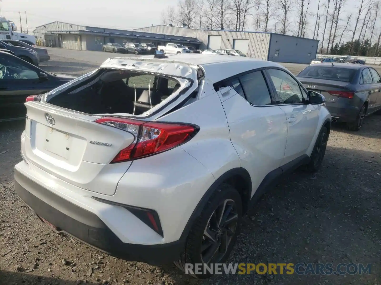 4 Photograph of a damaged car JTNKHMBX1L1084357 TOYOTA C-HR 2020