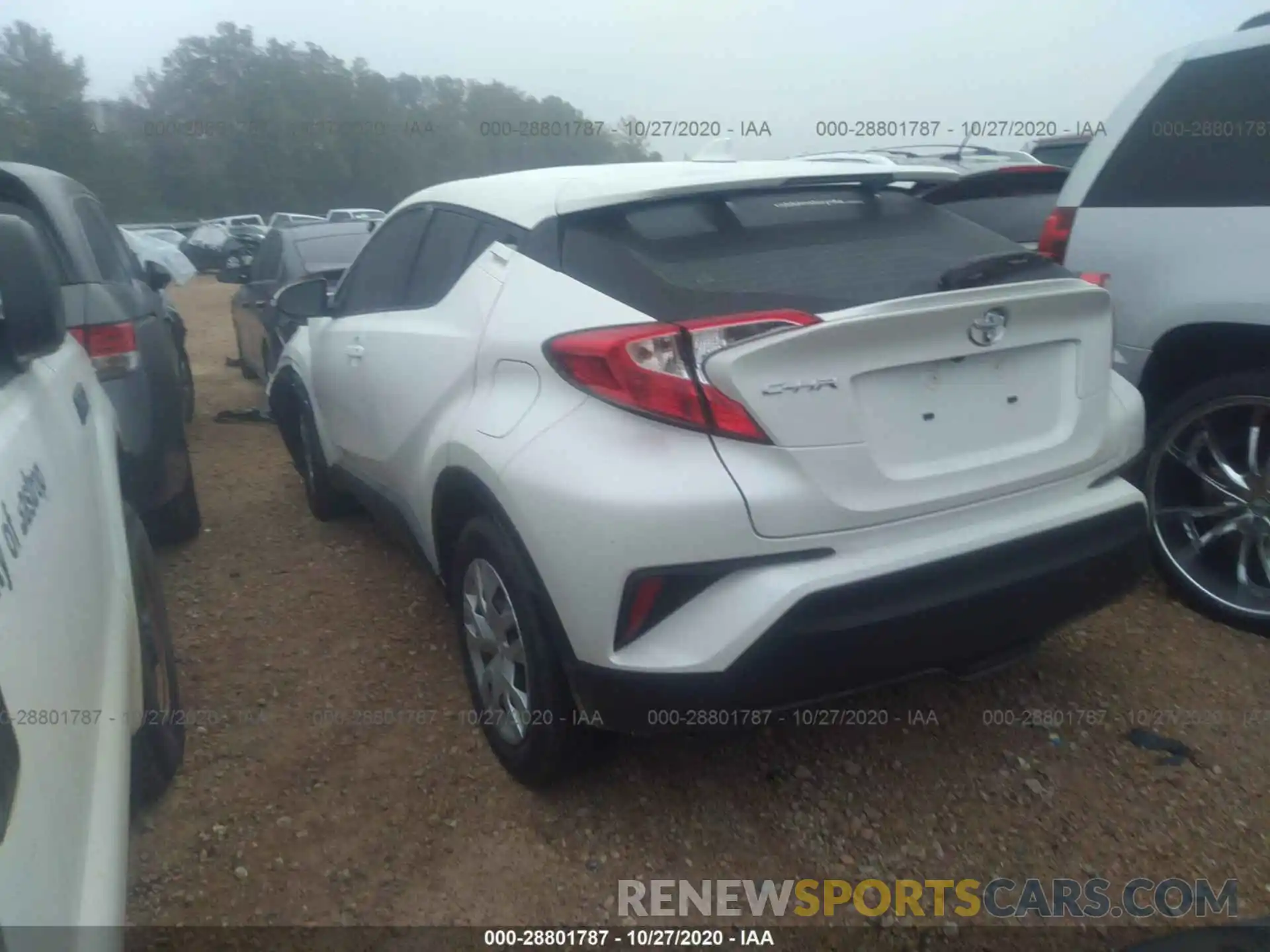 3 Photograph of a damaged car JTNKHMBX1L1084696 TOYOTA C-HR 2020