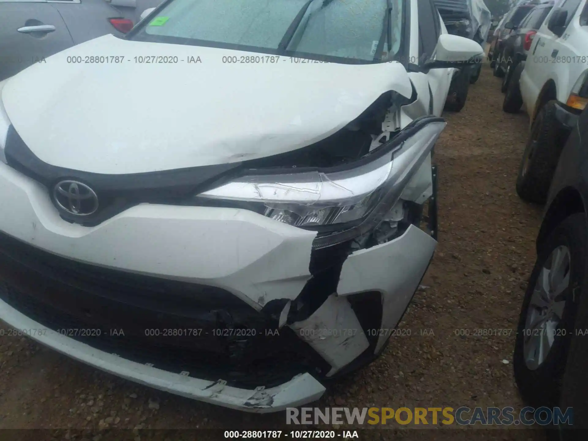 6 Photograph of a damaged car JTNKHMBX1L1084696 TOYOTA C-HR 2020