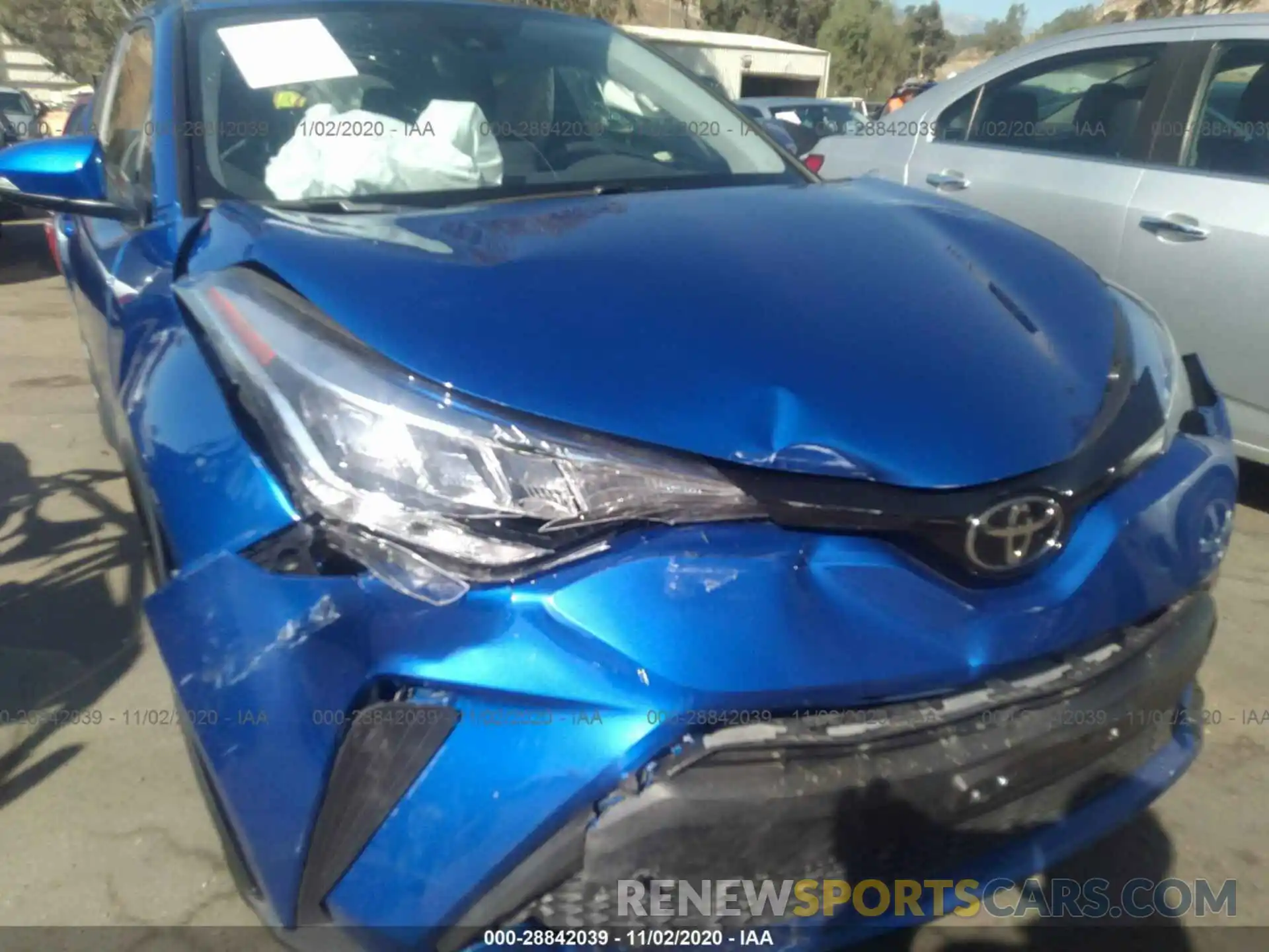 6 Photograph of a damaged car JTNKHMBX1L1086707 TOYOTA C-HR 2020