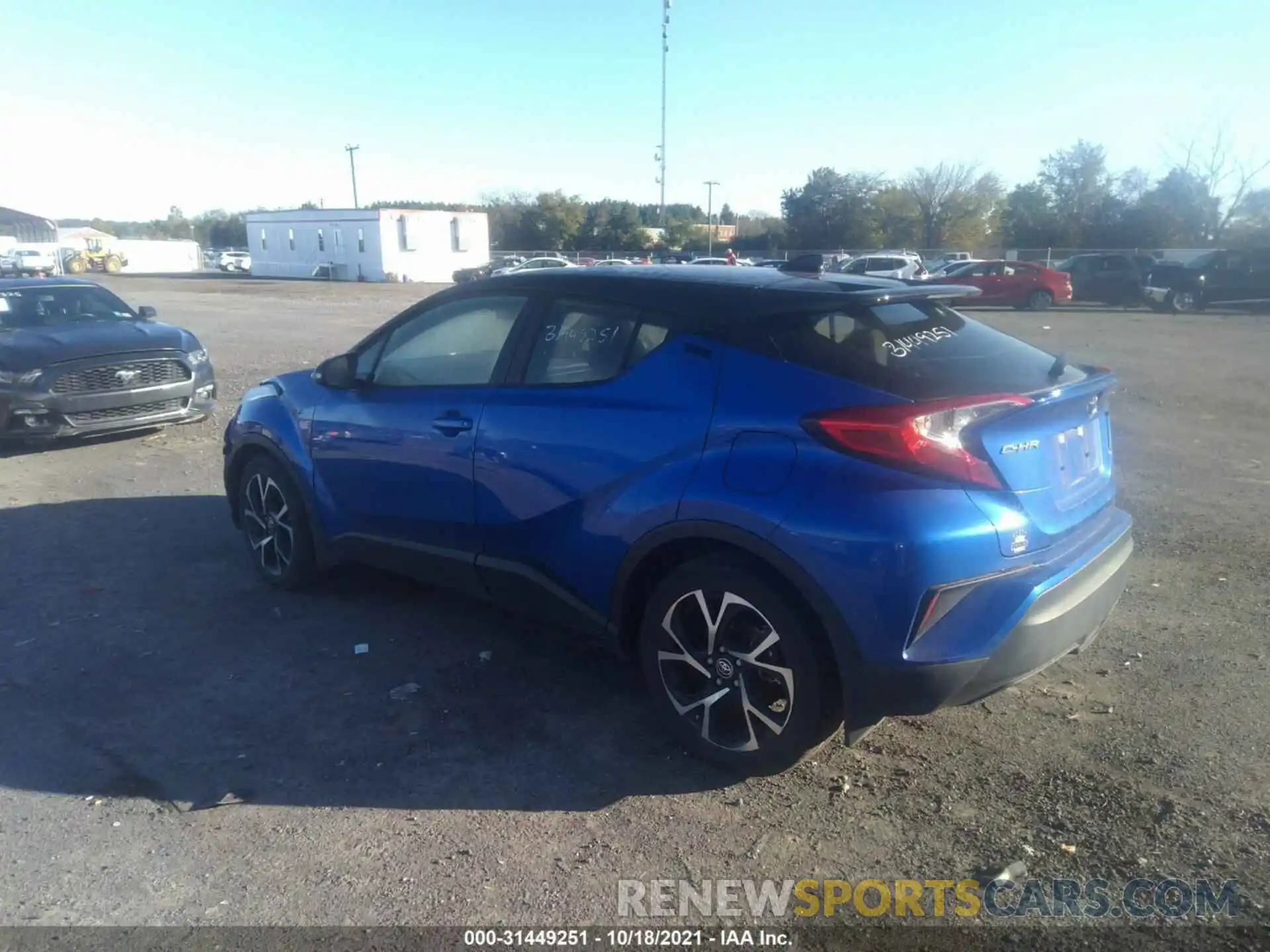 3 Photograph of a damaged car JTNKHMBX1L1089249 TOYOTA C-HR 2020