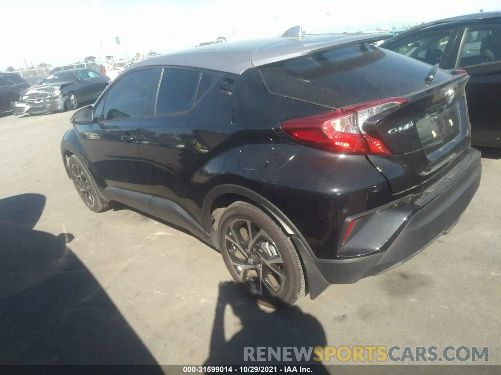 3 Photograph of a damaged car JTNKHMBX1L1089364 TOYOTA C-HR 2020