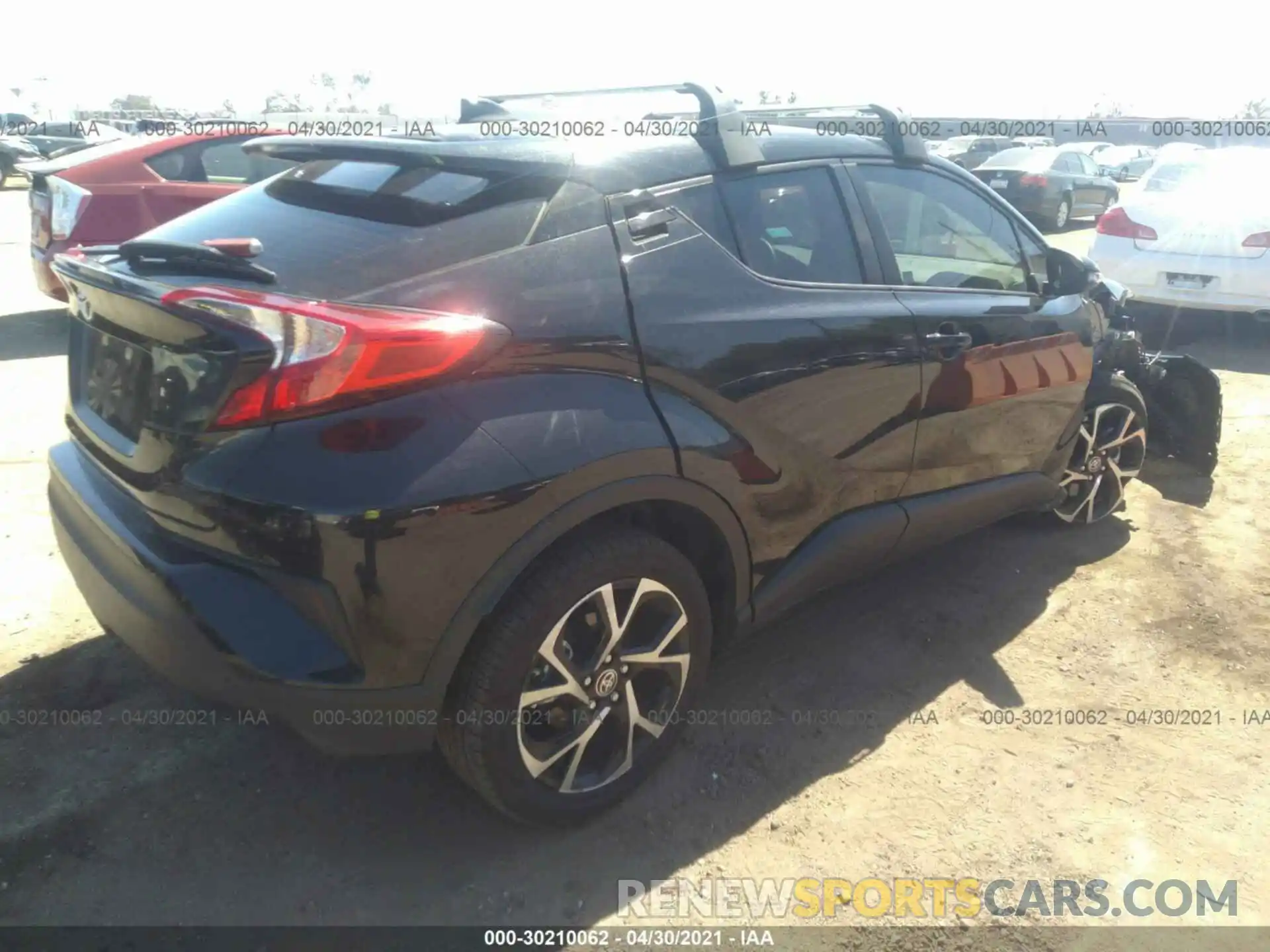 4 Photograph of a damaged car JTNKHMBX1L1090479 TOYOTA C-HR 2020