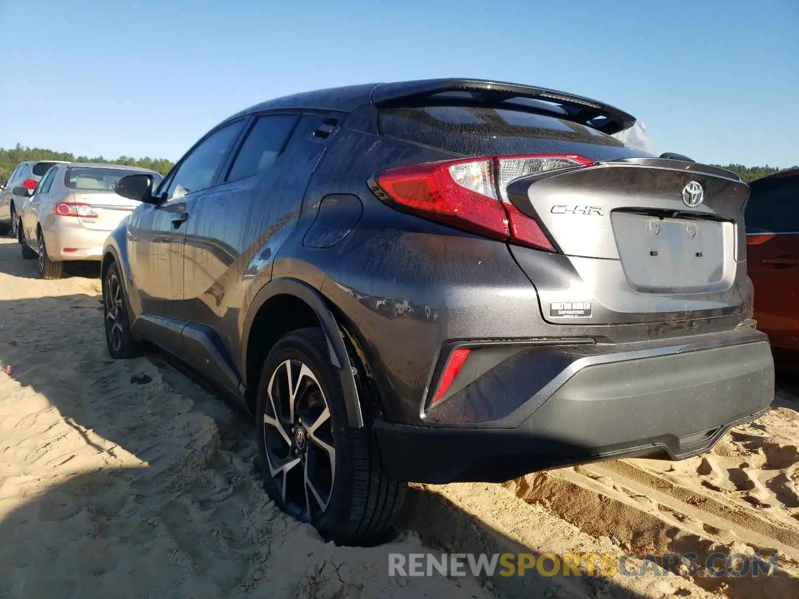 3 Photograph of a damaged car JTNKHMBX1L1092233 TOYOTA C-HR 2020