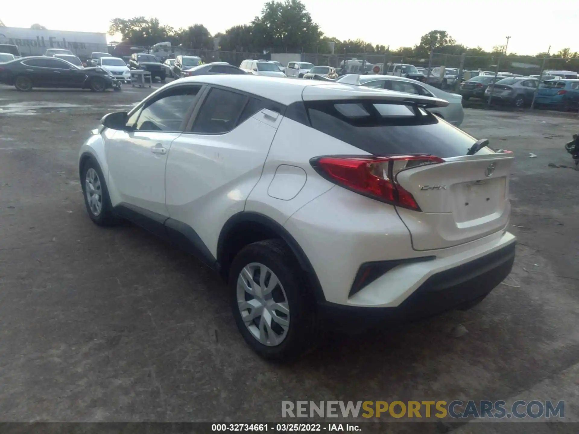 3 Photograph of a damaged car JTNKHMBX1L1093060 TOYOTA C-HR 2020