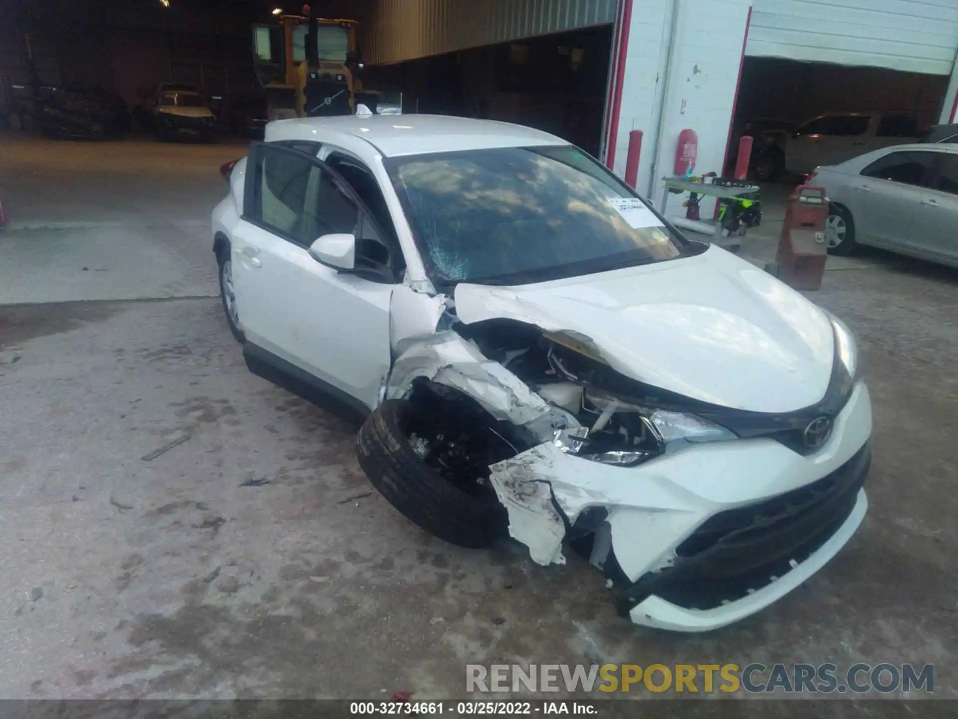 6 Photograph of a damaged car JTNKHMBX1L1093060 TOYOTA C-HR 2020