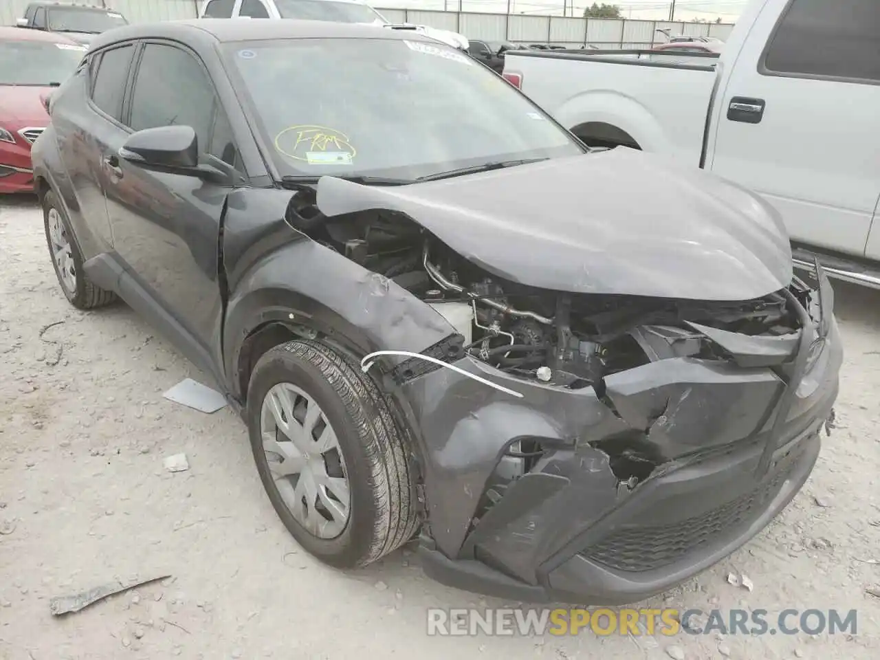 1 Photograph of a damaged car JTNKHMBX1L1093432 TOYOTA C-HR 2020