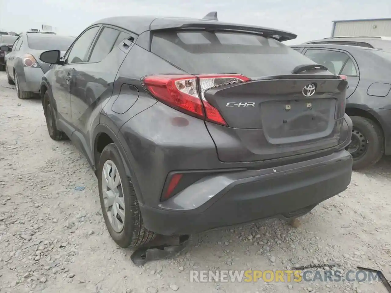 3 Photograph of a damaged car JTNKHMBX1L1093432 TOYOTA C-HR 2020