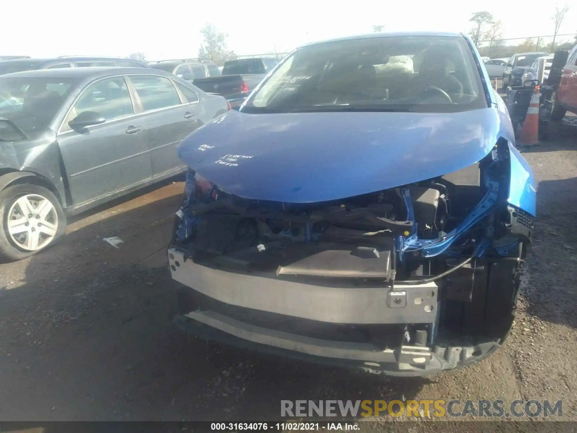 6 Photograph of a damaged car JTNKHMBX2L1063260 TOYOTA C-HR 2020