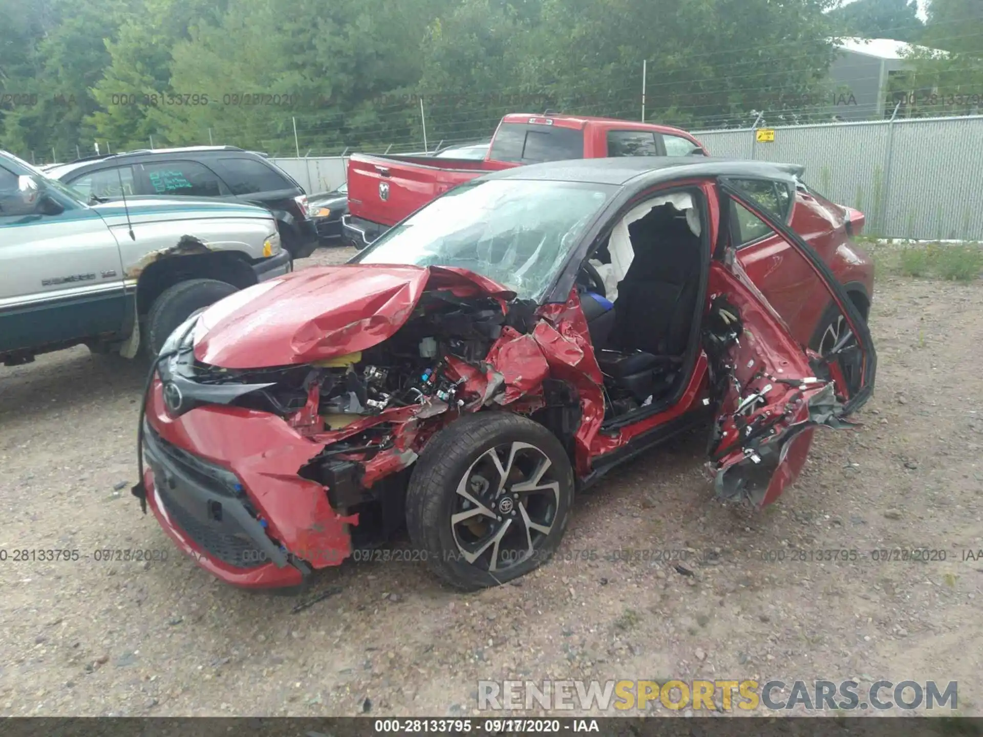 12 Photograph of a damaged car JTNKHMBX2L1064263 TOYOTA C-HR 2020