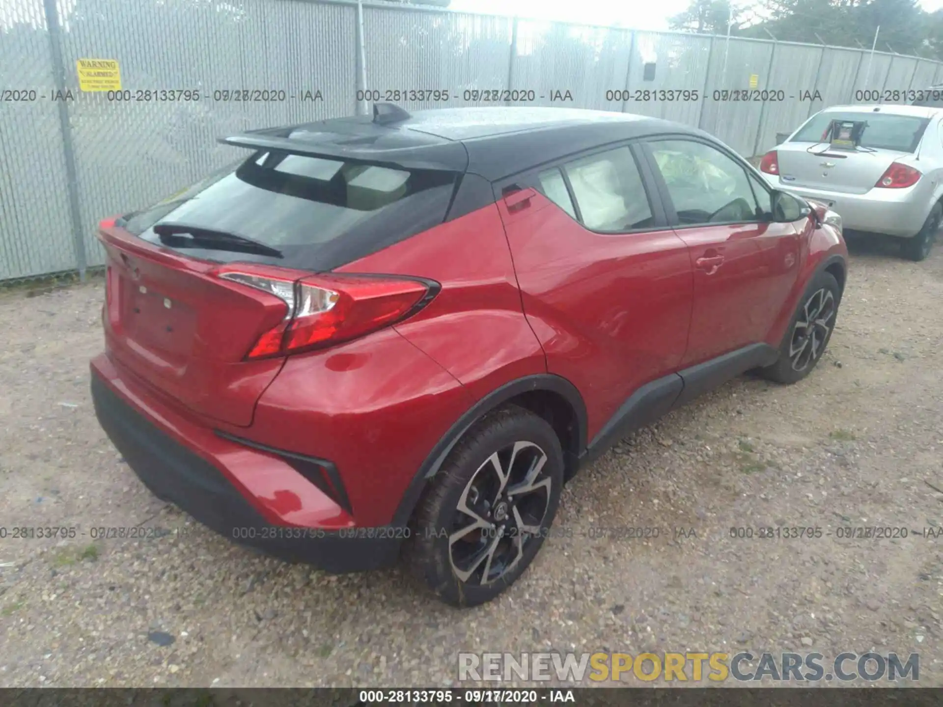 14 Photograph of a damaged car JTNKHMBX2L1064263 TOYOTA C-HR 2020