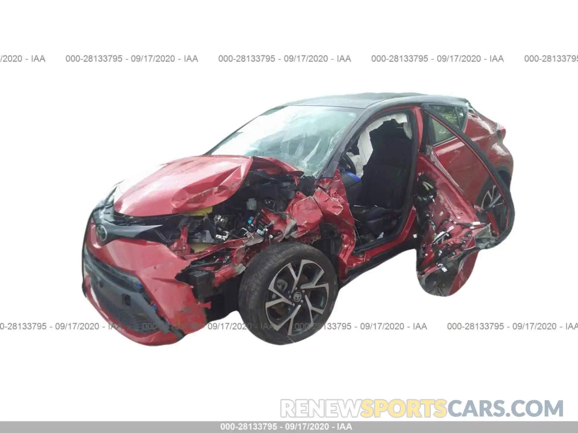 2 Photograph of a damaged car JTNKHMBX2L1064263 TOYOTA C-HR 2020