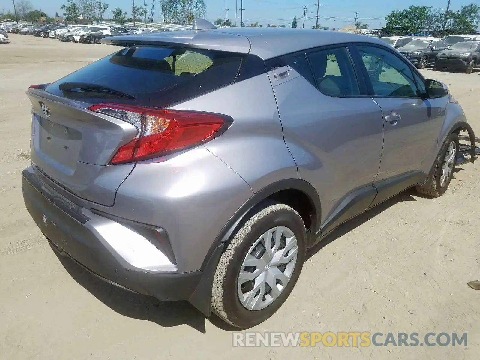 4 Photograph of a damaged car JTNKHMBX2L1065204 TOYOTA C-HR 2020