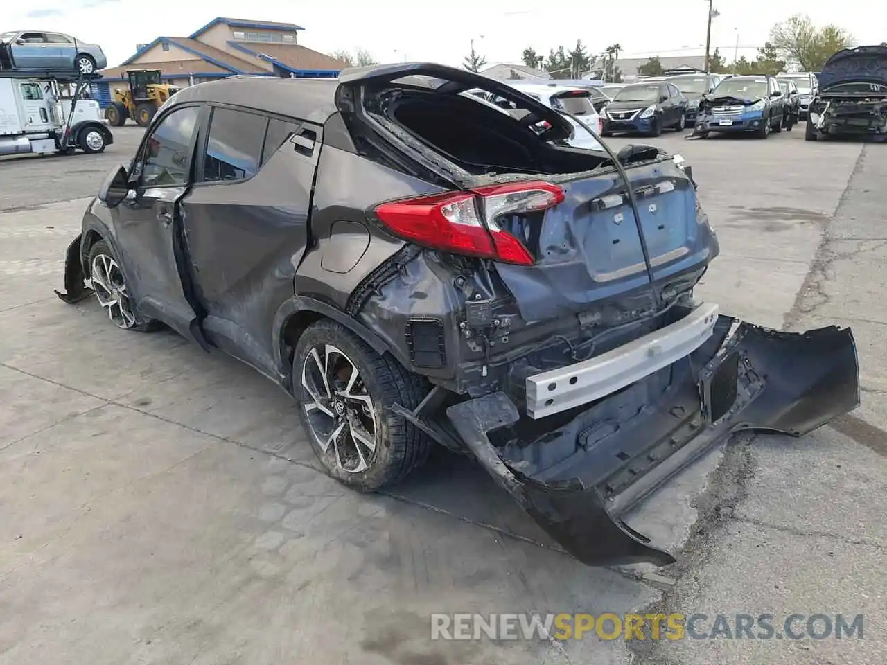 3 Фотография поврежденного автомобиля JTNKHMBX2L1065364 TOYOTA C-HR 2020