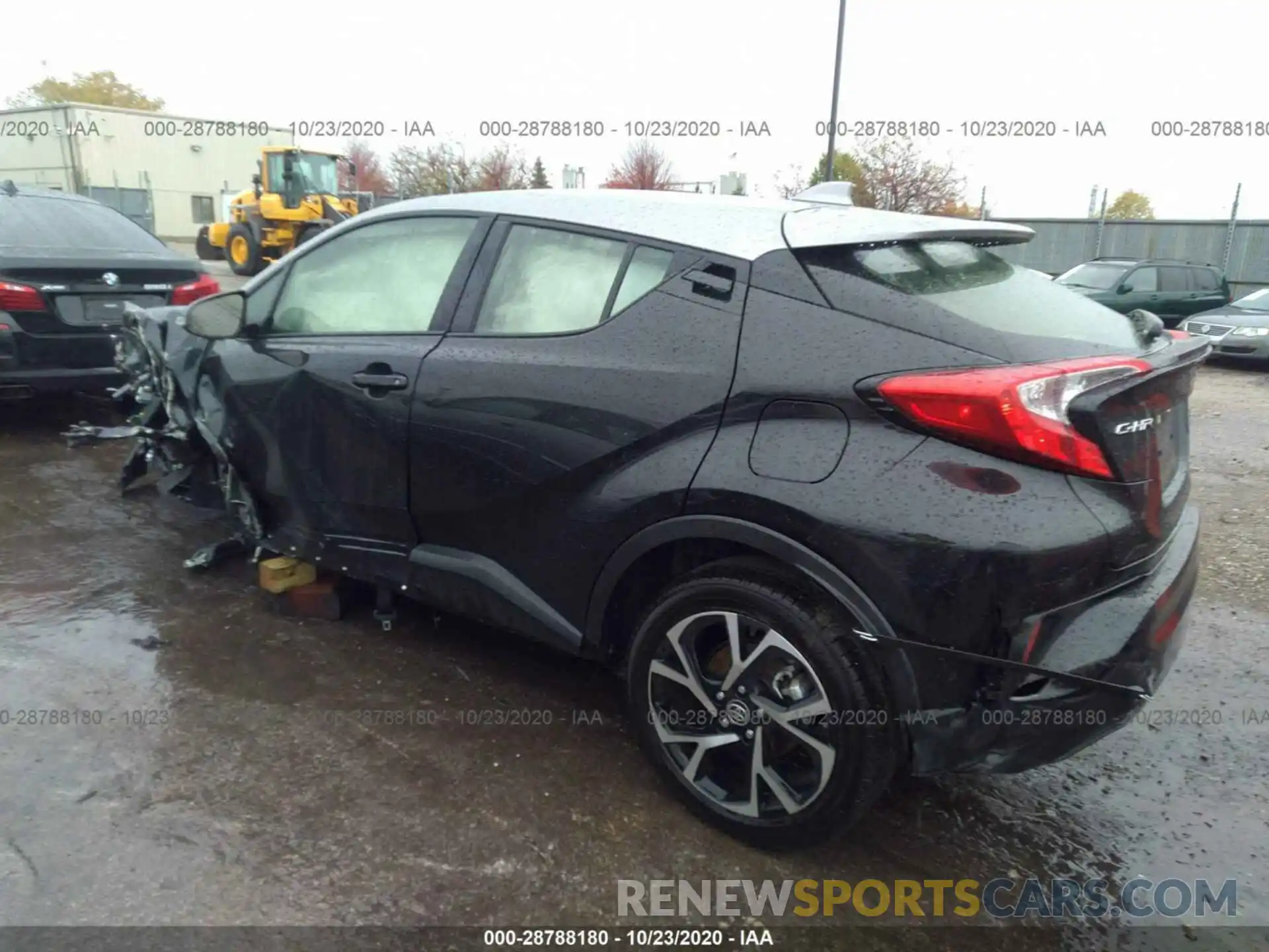 3 Photograph of a damaged car JTNKHMBX2L1067504 TOYOTA C-HR 2020