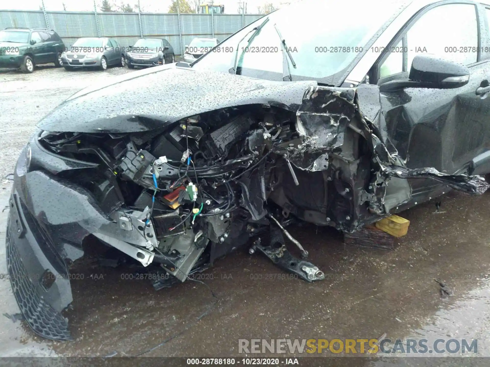 6 Photograph of a damaged car JTNKHMBX2L1067504 TOYOTA C-HR 2020