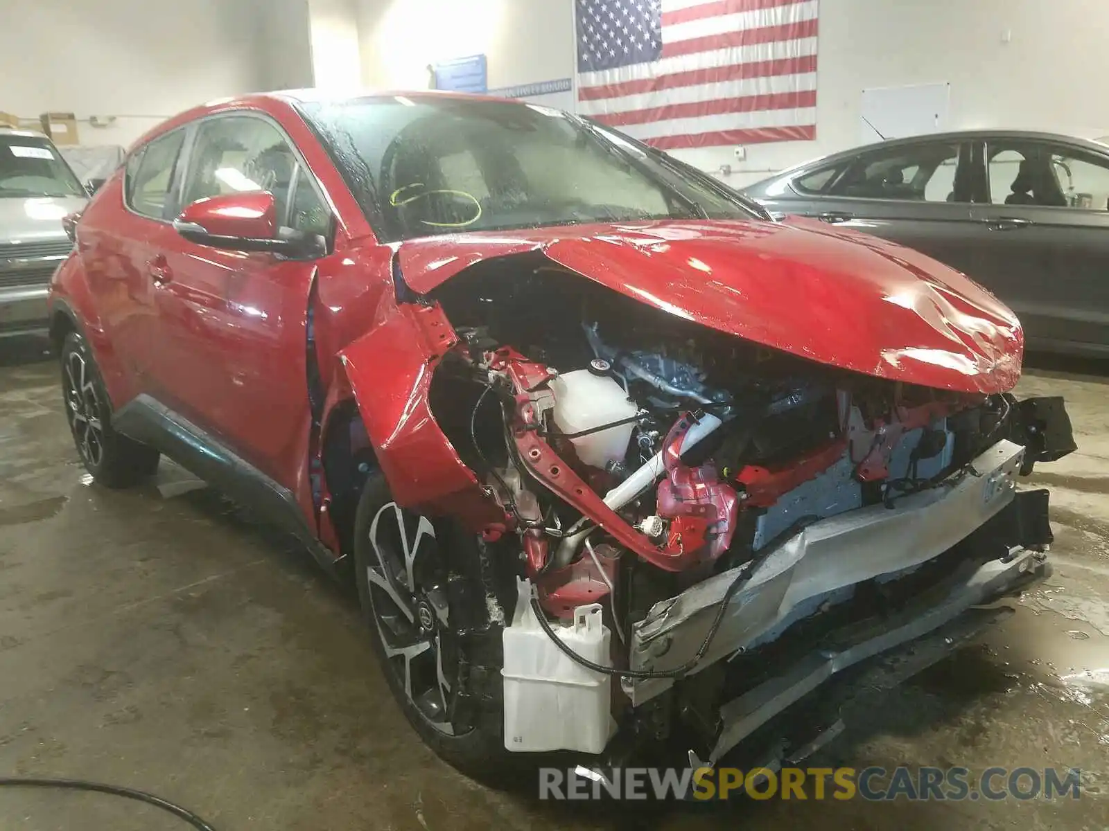 1 Photograph of a damaged car JTNKHMBX2L1068068 TOYOTA C-HR 2020