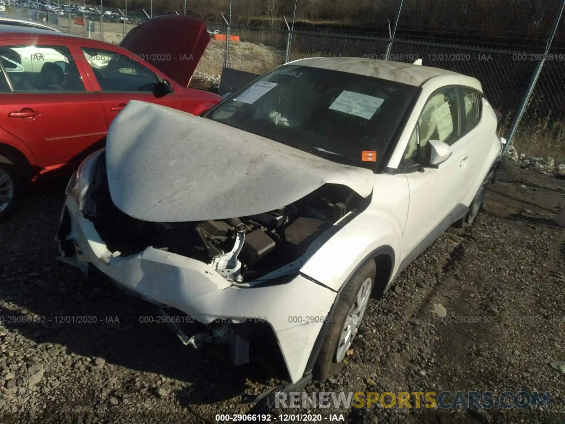 2 Photograph of a damaged car JTNKHMBX2L1069575 TOYOTA C-HR 2020