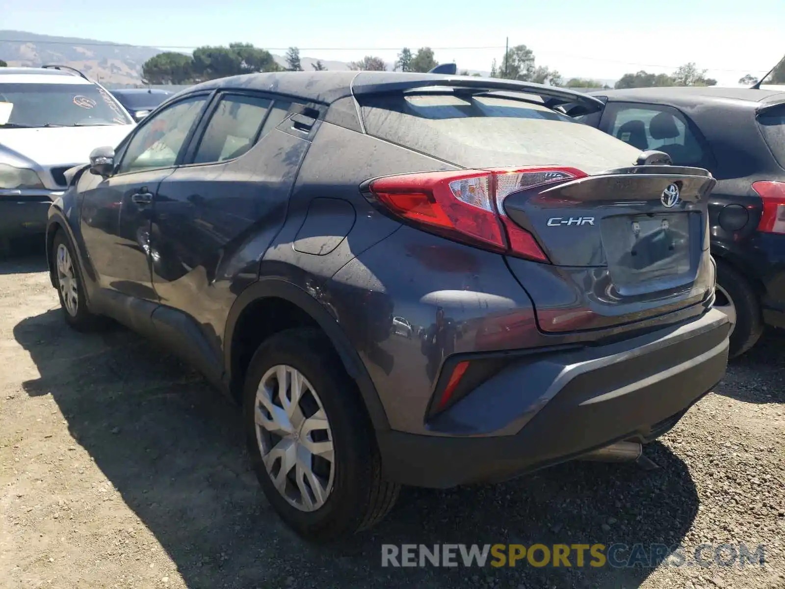 3 Photograph of a damaged car JTNKHMBX2L1069964 TOYOTA C-HR 2020