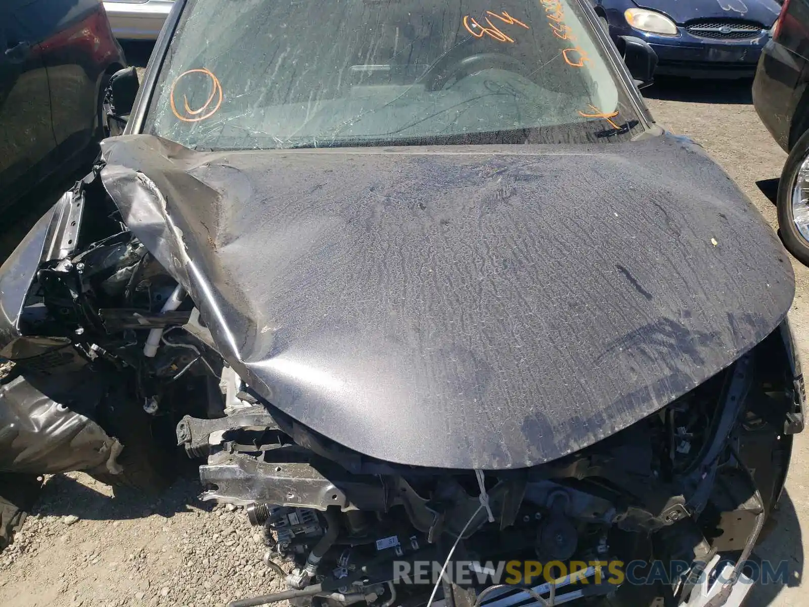 7 Photograph of a damaged car JTNKHMBX2L1069964 TOYOTA C-HR 2020