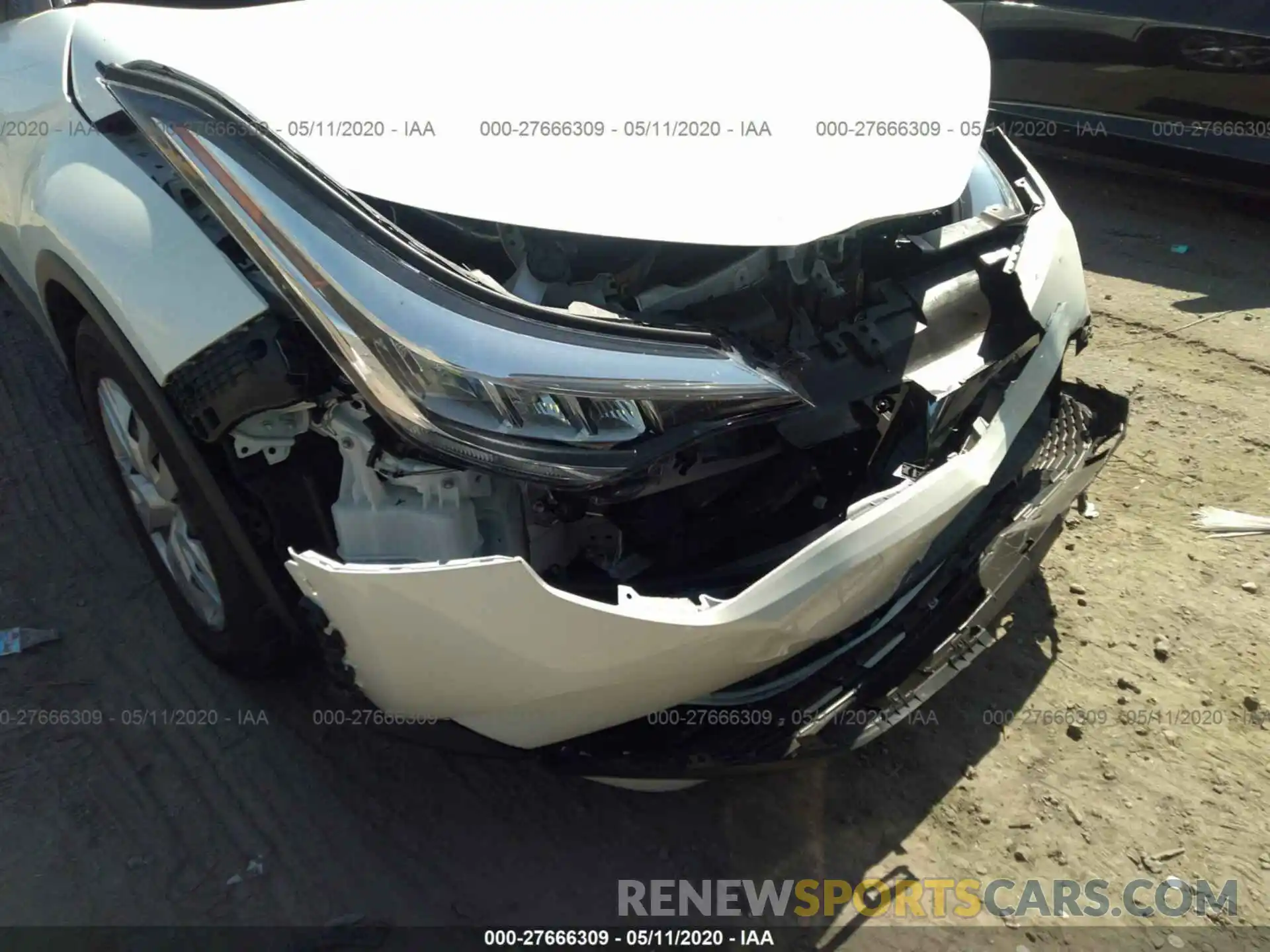 6 Photograph of a damaged car JTNKHMBX2L1073030 TOYOTA C-HR 2020