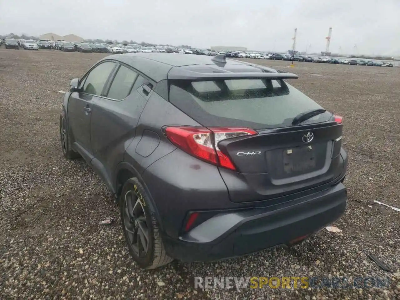 3 Photograph of a damaged car JTNKHMBX2L1074565 TOYOTA C-HR 2020