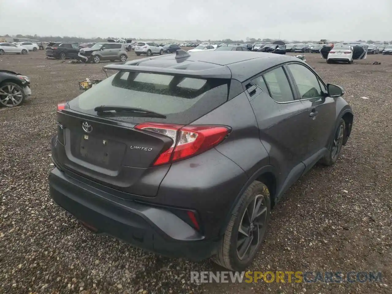 4 Photograph of a damaged car JTNKHMBX2L1074565 TOYOTA C-HR 2020