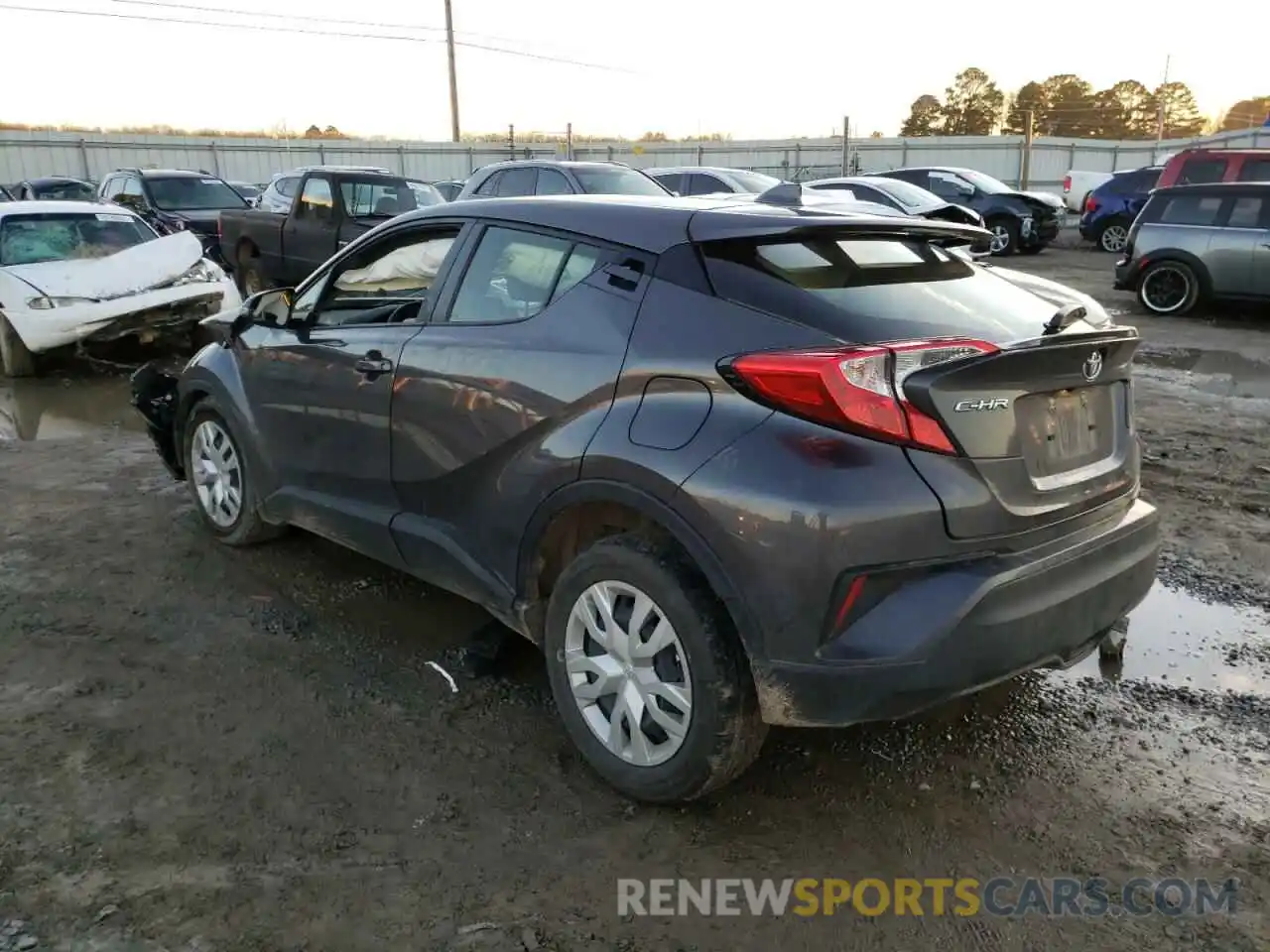 3 Photograph of a damaged car JTNKHMBX2L1075568 TOYOTA C-HR 2020