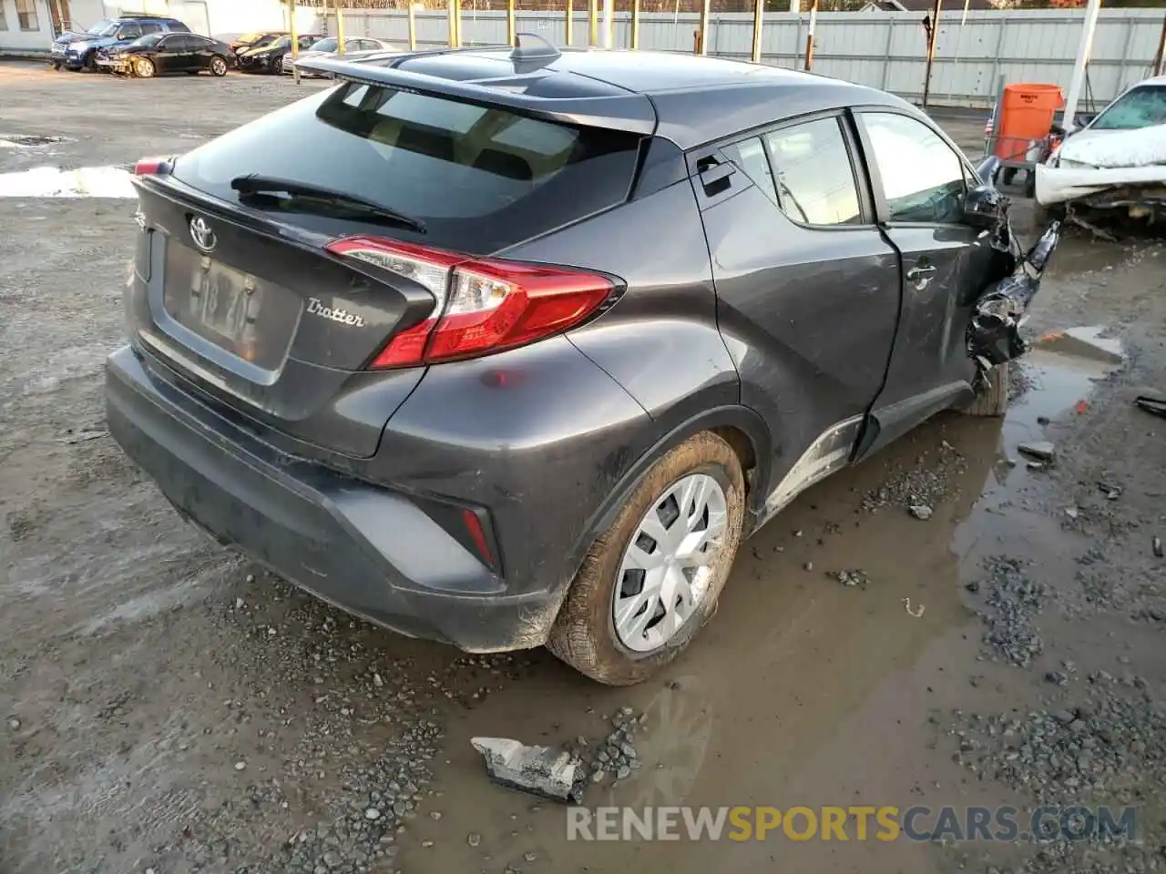 4 Photograph of a damaged car JTNKHMBX2L1075568 TOYOTA C-HR 2020