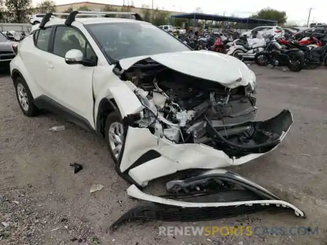 1 Photograph of a damaged car JTNKHMBX2L1076106 TOYOTA C-HR 2020