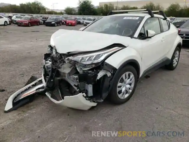 2 Photograph of a damaged car JTNKHMBX2L1076106 TOYOTA C-HR 2020