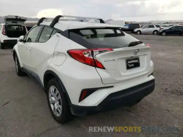 3 Photograph of a damaged car JTNKHMBX2L1076106 TOYOTA C-HR 2020