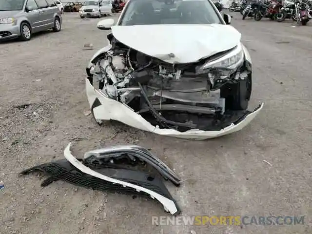 9 Photograph of a damaged car JTNKHMBX2L1076106 TOYOTA C-HR 2020