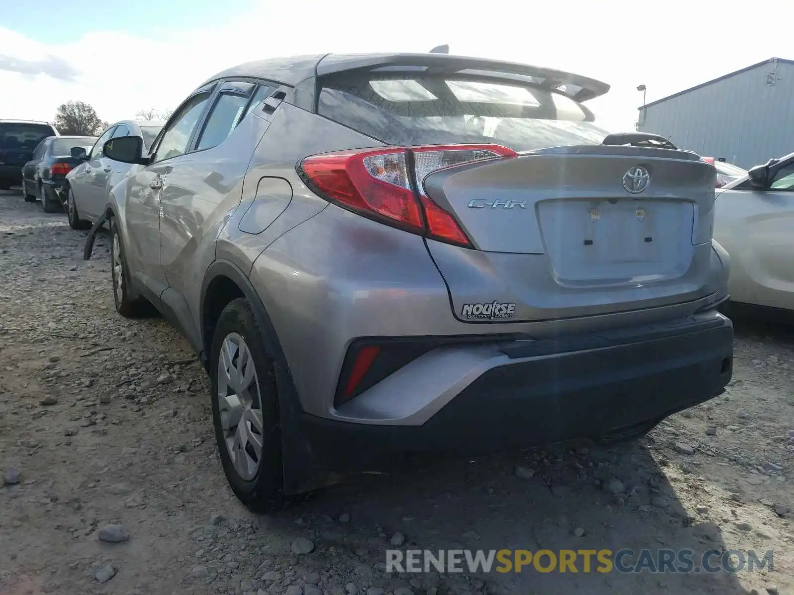 3 Photograph of a damaged car JTNKHMBX2L1079815 TOYOTA C-HR 2020